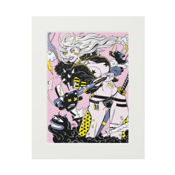 Penelope Taking Care of Business - Fine Art Prints (Passepartout Paper Frame)