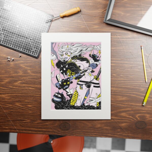 Penelope Taking Care of Business - Fine Art Prints (Passepartout Paper Frame) - Image 4