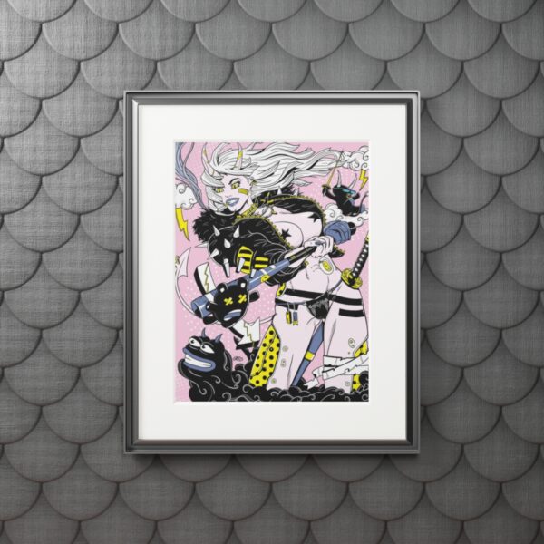 Penelope Taking Care of Business - Fine Art Prints (Passepartout Paper Frame) - Image 7