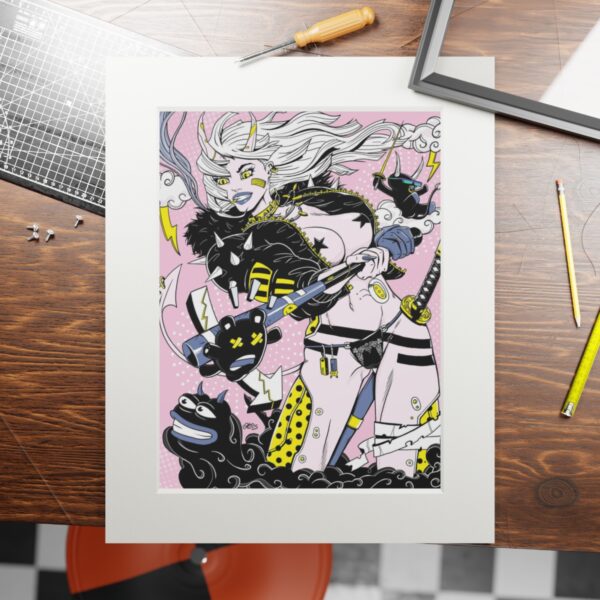 Penelope Taking Care of Business - Fine Art Prints (Passepartout Paper Frame) - Image 8