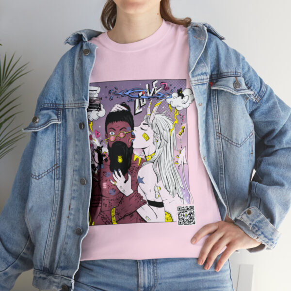 Penelope in Love - Unisex Heavy Cotton Tee - Design by Unicris - Image 24