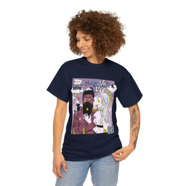 Penelope in Love - Unisex Heavy Cotton Tee - Design by Unicris - Image 13