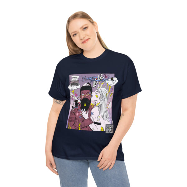 Penelope in Love - Unisex Heavy Cotton Tee - Design by Unicris - Image 15