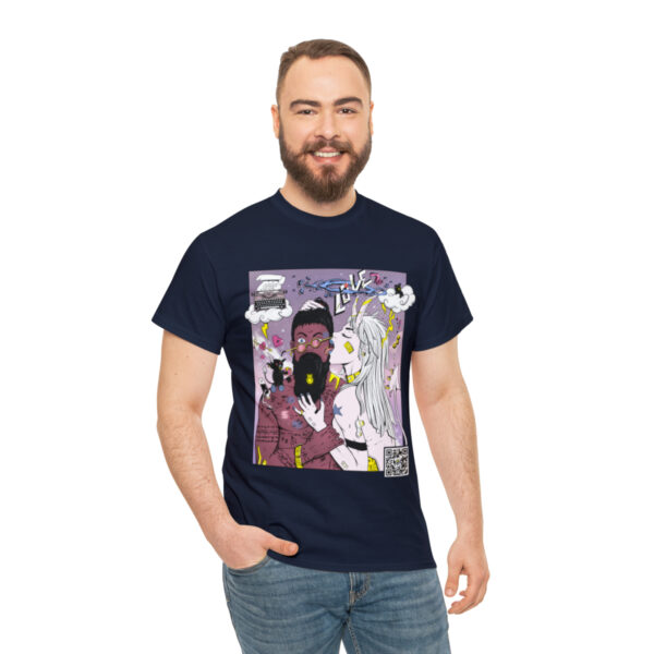 Penelope in Love - Unisex Heavy Cotton Tee - Design by Unicris - Image 16