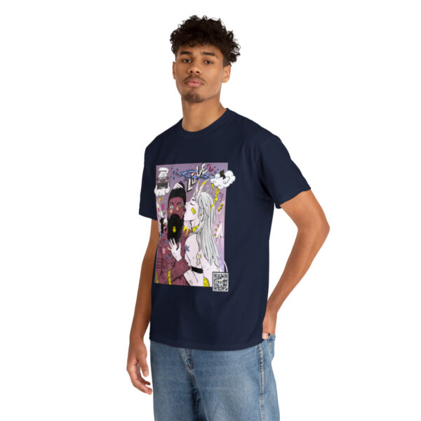 Penelope in Love - Unisex Heavy Cotton Tee - Design by Unicris - Image 17