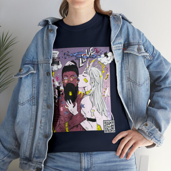 Penelope in Love - Unisex Heavy Cotton Tee - Design by Unicris - Image 18