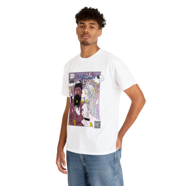 Penelope in Love - Unisex Heavy Cotton Tee - Design by Unicris - Image 5