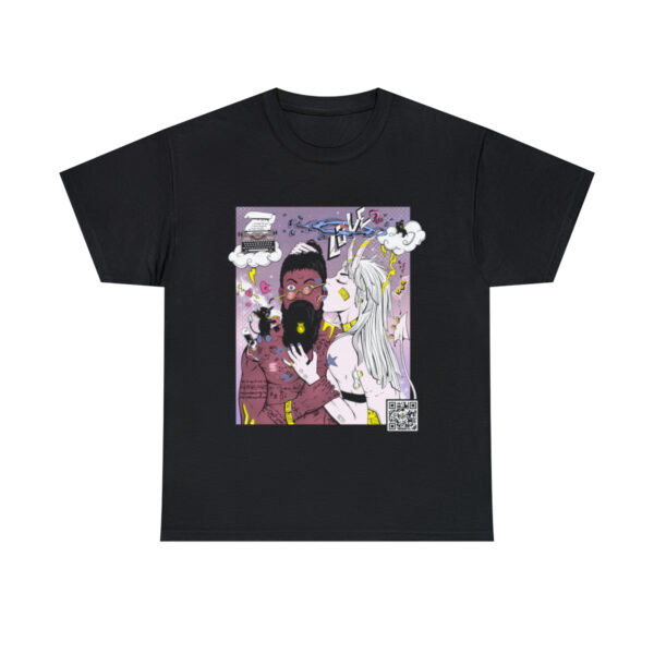 Penelope in Love - Unisex Heavy Cotton Tee - Design by Unicris - Image 8