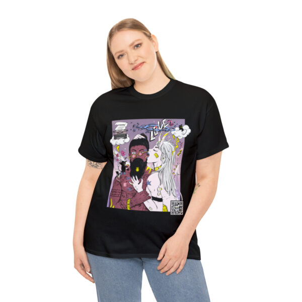 Penelope in Love - Unisex Heavy Cotton Tee - Design by Unicris - Image 9