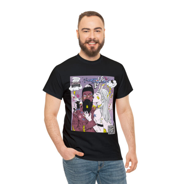 Penelope in Love - Unisex Heavy Cotton Tee - Design by Unicris - Image 10