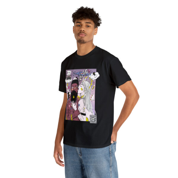 Penelope in Love - Unisex Heavy Cotton Tee - Design by Unicris - Image 11