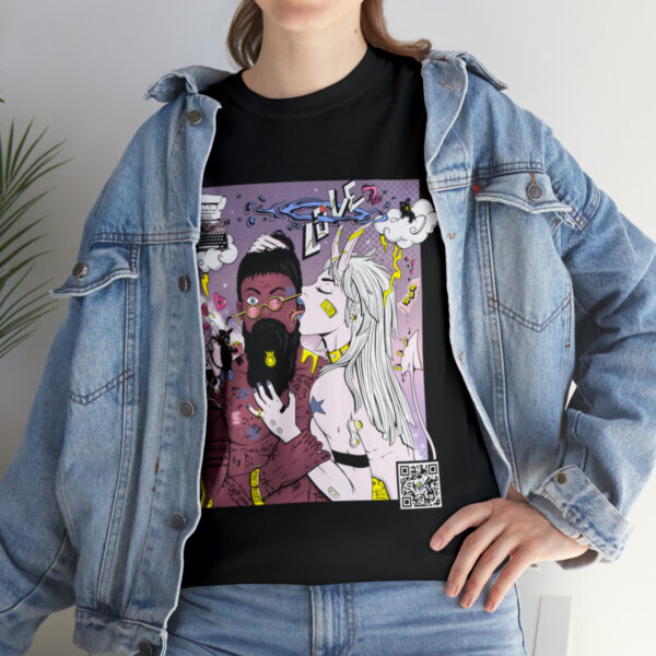 Penelope in Love - Unisex Heavy Cotton Tee - Design by Unicris - Image 12