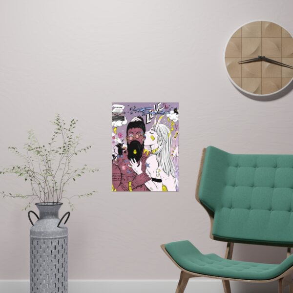 Penelope in Love - Matte Paper Poster - Image 2