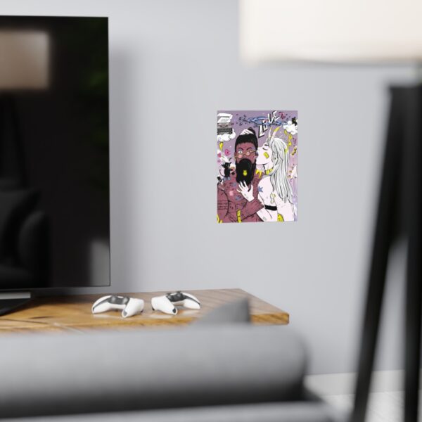 Penelope in Love - Matte Paper Poster - Image 3
